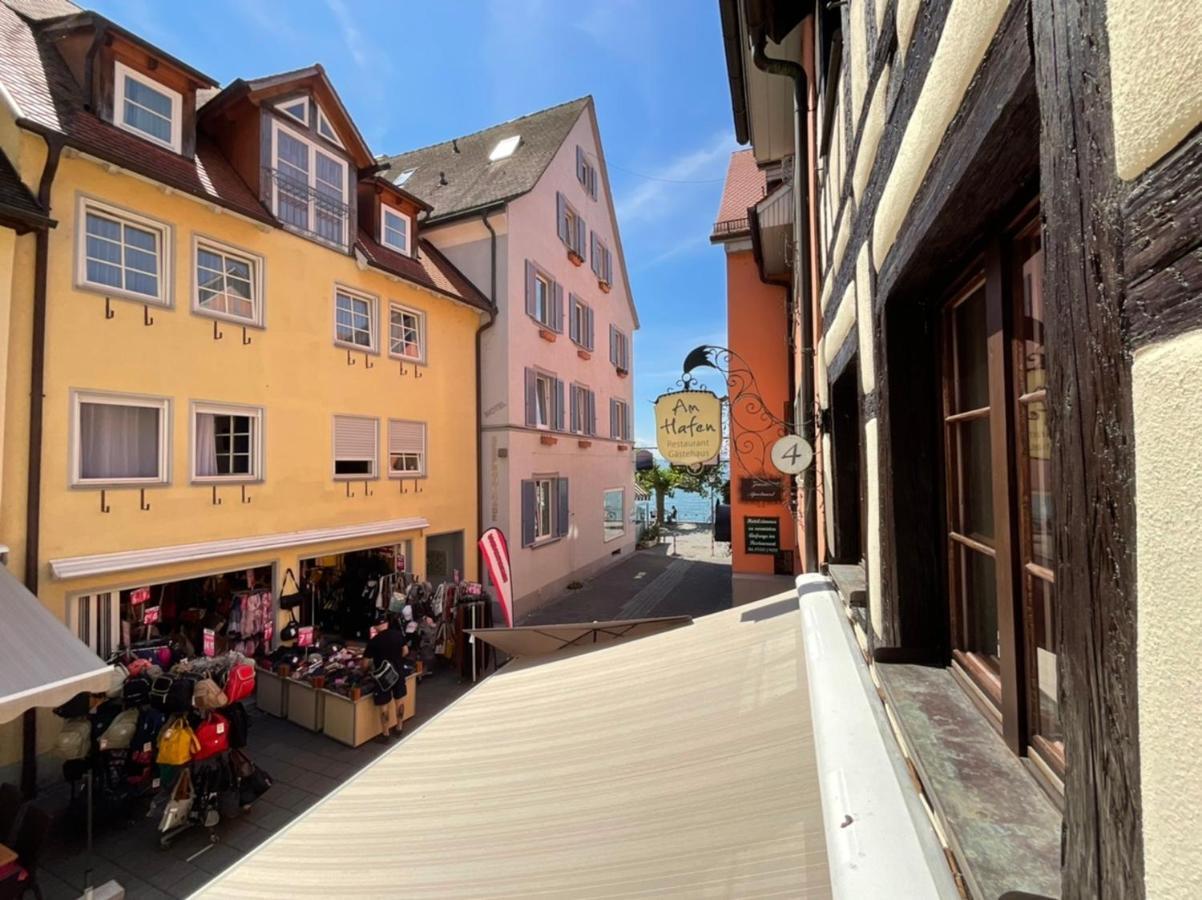 Gaestehaus Am Hafen Meersburg Exterior foto