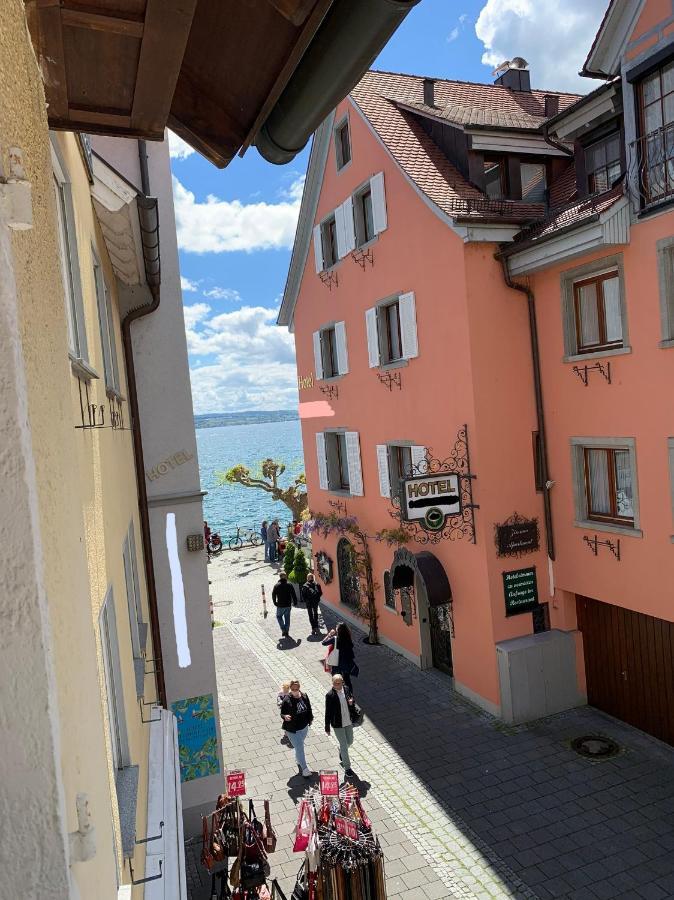Gaestehaus Am Hafen Meersburg Exterior foto