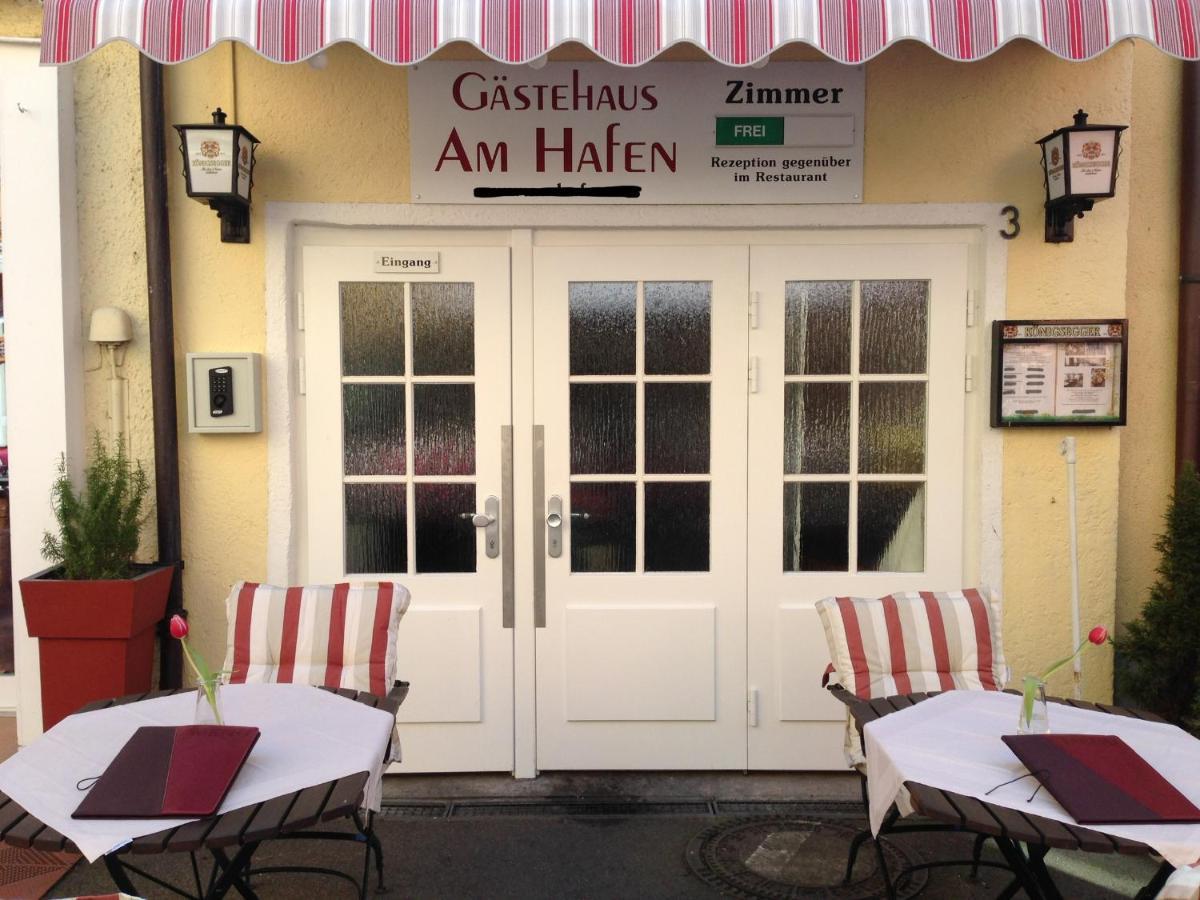 Gaestehaus Am Hafen Meersburg Exterior foto