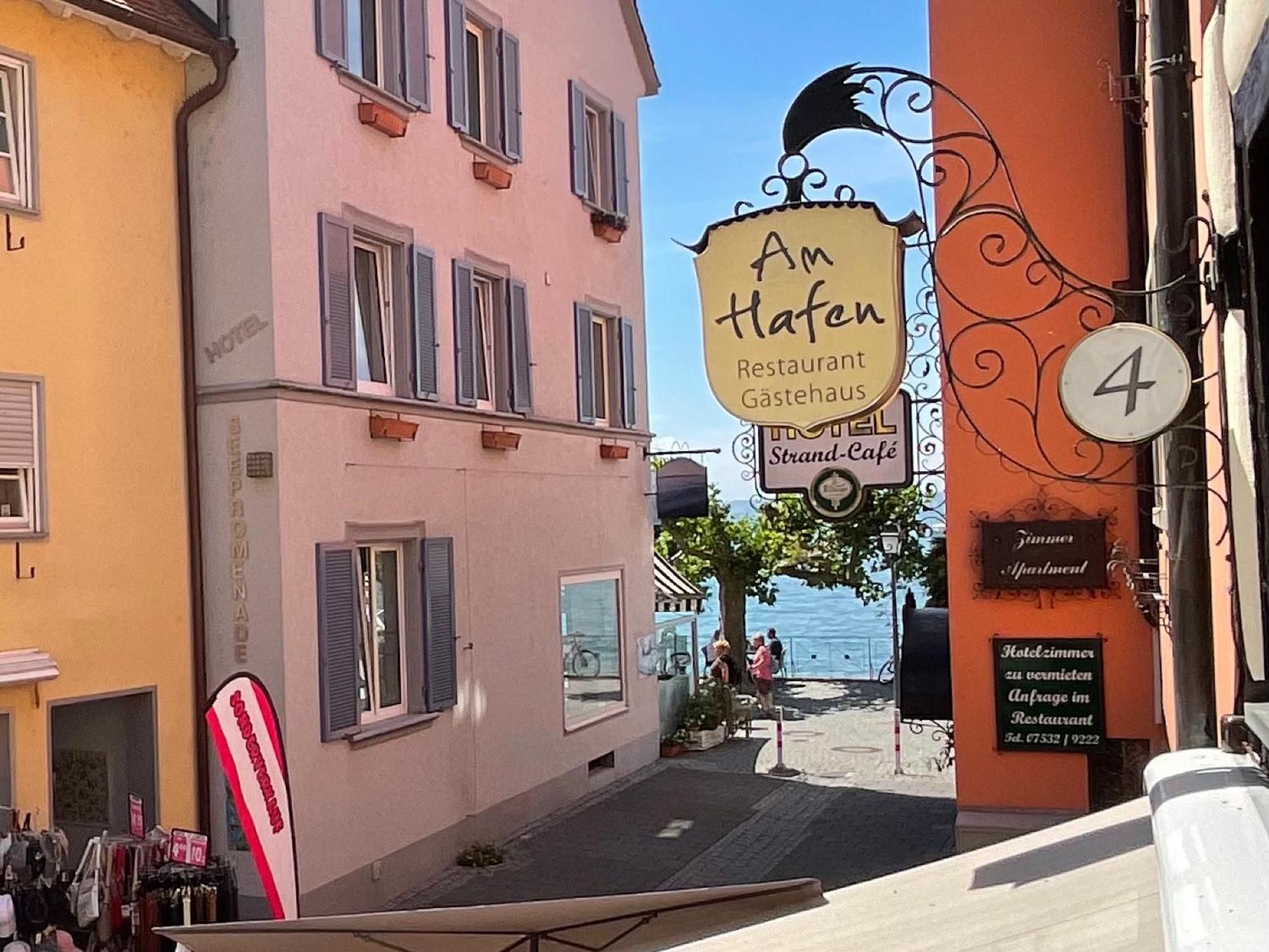 Gaestehaus Am Hafen Meersburg Exterior foto