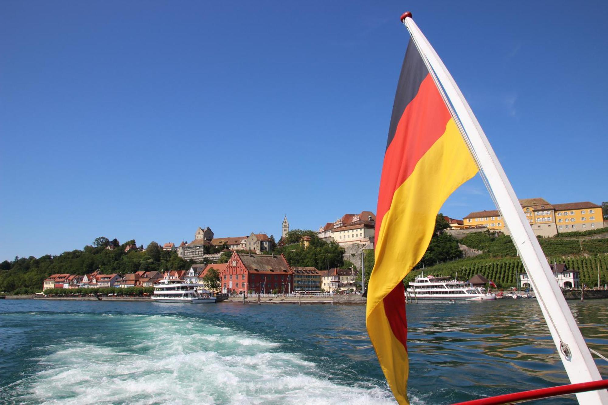Gaestehaus Am Hafen Meersburg Exterior foto